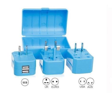 Removable Combined European Travel Adapter Plug With Usb Power Outlet 