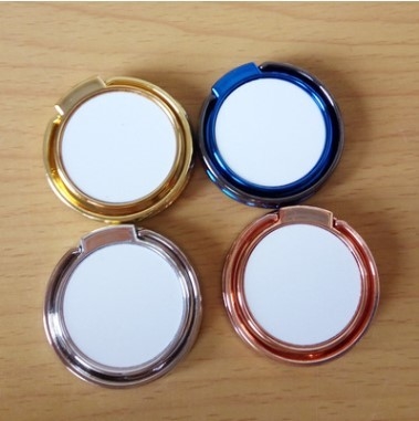 DIY Sublimation Printing Phone Fingere Ring Holder Buckle With Food Grade Raw Materials