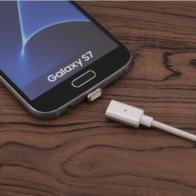 IPhone Micro USB Data Cable Dust Proof , 2.4 A  Fast Charging Cable For Android