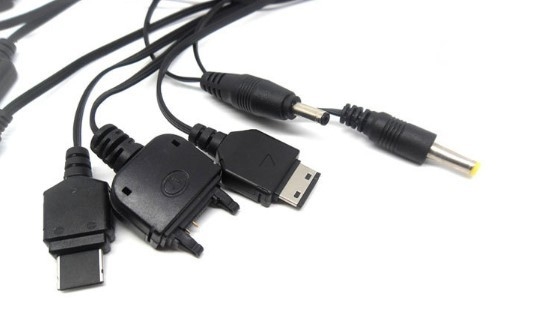 20 Cm Portable 10 In 1 Usb Phone Charger Cable For Smart Powered Device
