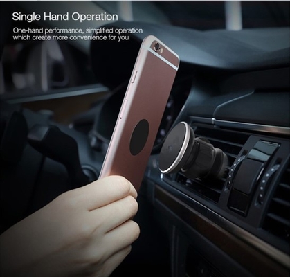360 Degree Rotation Car Mount Phone Holder Universal Magnetic With Air Vent
