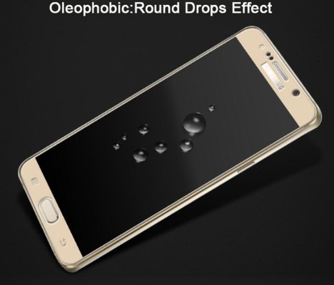 2.5D Tempered Glass Cell Phone Screen Protector 0.33 Mm Full Cover For Samsung Note 5