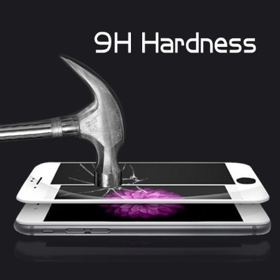 Anti Shock Explosion Proof Cell Phone Screen Protector 3D 9H Tempered Glass For IPhone 6 / 6s