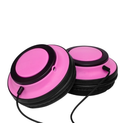 Cat Ear LED Music Lights Noise Cancelling Headphones Adjustable With 3.5mm Stereo Plug