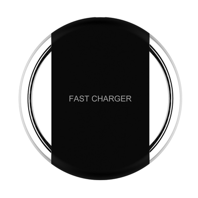 White IPhone 8 Fast Wireless Charger Pad Phone Accessories With 1 Year Warranty