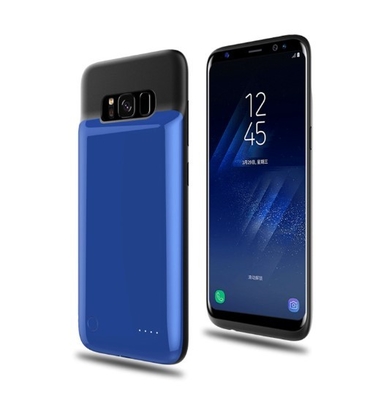 Caso de la carga de batería de Samsung S8, caja de carga inalámbrica 4000mah para la galaxia S8 más