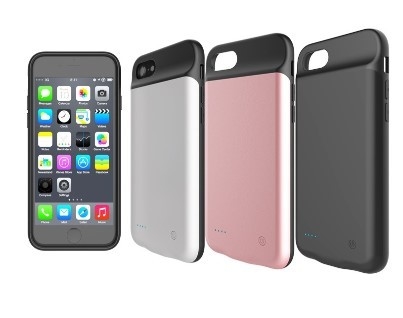 Caja de batería de Iphone de la capacidad grande de Apple radio ultra fina de 4000 MAh para el iPhone 7