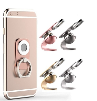Apretón del finger del teléfono móvil de la rotación de 360 grados, tenedor magnético del teléfono del coche