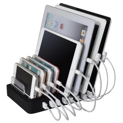 Muelle multi de la estación de carga del dispositivo, función multi de la estación de acoplamiento de 8 puertos USB Iphone